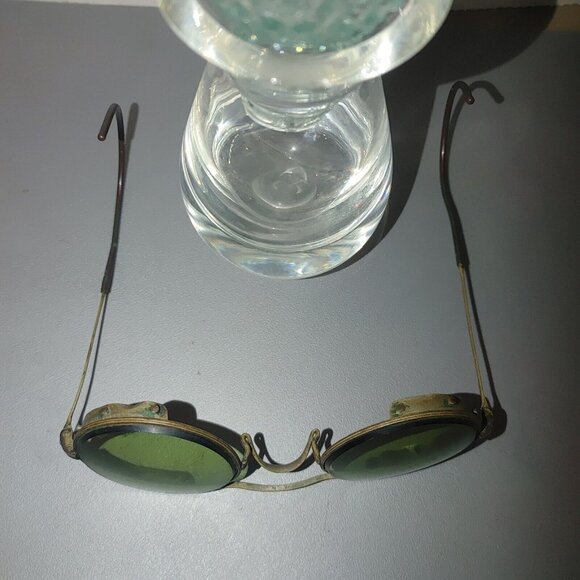 Glasses Welding Steampunk Goggles  AO American Optical Green Vintage 10 72 main image 13
